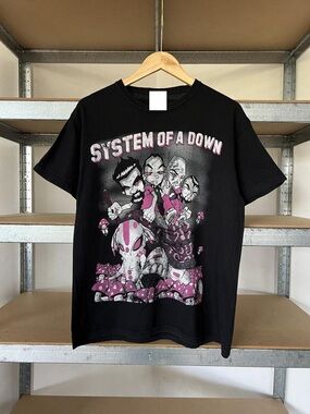 System Of A Down Rare Design Band Black Unisex Short Sleeve T Shirt